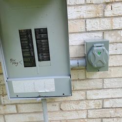 Generator Inlet Plugs , Fans , Breaker Pannels