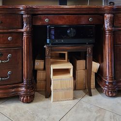 Wooden Cabinet / Desk
