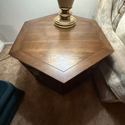 Brown End Table