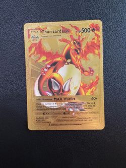 Pokémon MAX Charizard DX 500 Gold Card Pokemon TCG