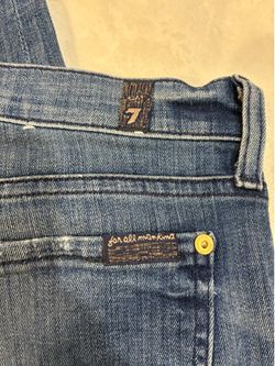Women’s for all mankind jeans$35