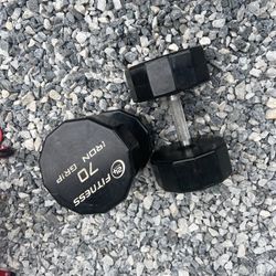 Iron Grip Dumbbells 
