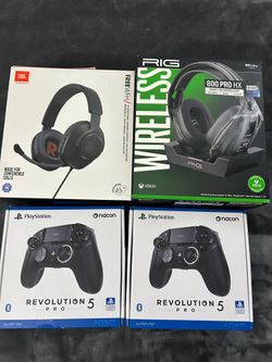 Controller And Headphones