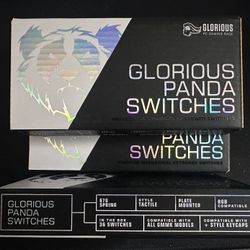 Glorious Panda MX Unlubed Tactile Keyboard Switches