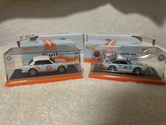 Hot Wheels Rlc Gulf Collection Datsun & Porsche