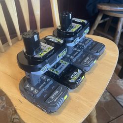 RYOBI BATTERY 18 VOLTS 2AH NEW. $$35 EACH