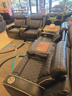 Sofa set recliner