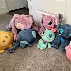 Stitch, Angel, Scrump, Snoopy, Belle, Star