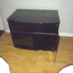 Black TV Stand 
