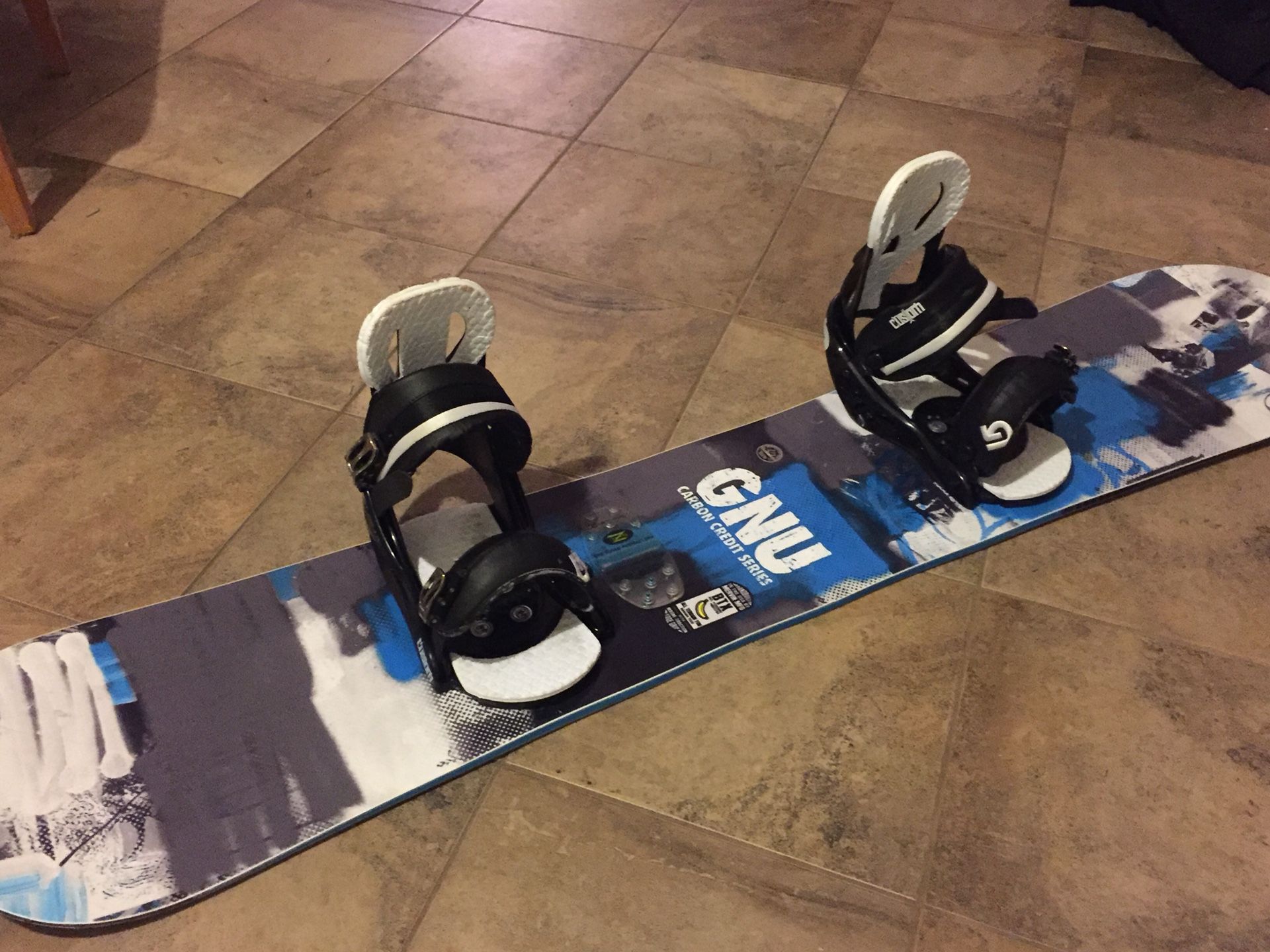 Snowboard GNU Carbon Credit Series