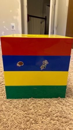 Lego Box-4Blox case with legos & Mini Figures