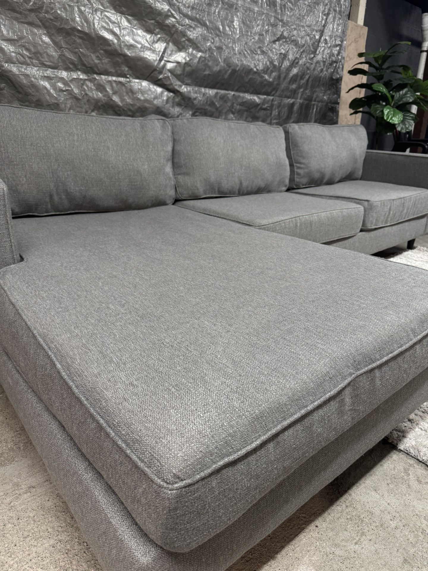 Grey Sectional Couch 
