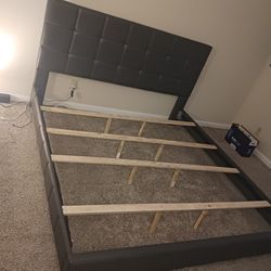 King Size Bed (Headboard & Frame)
