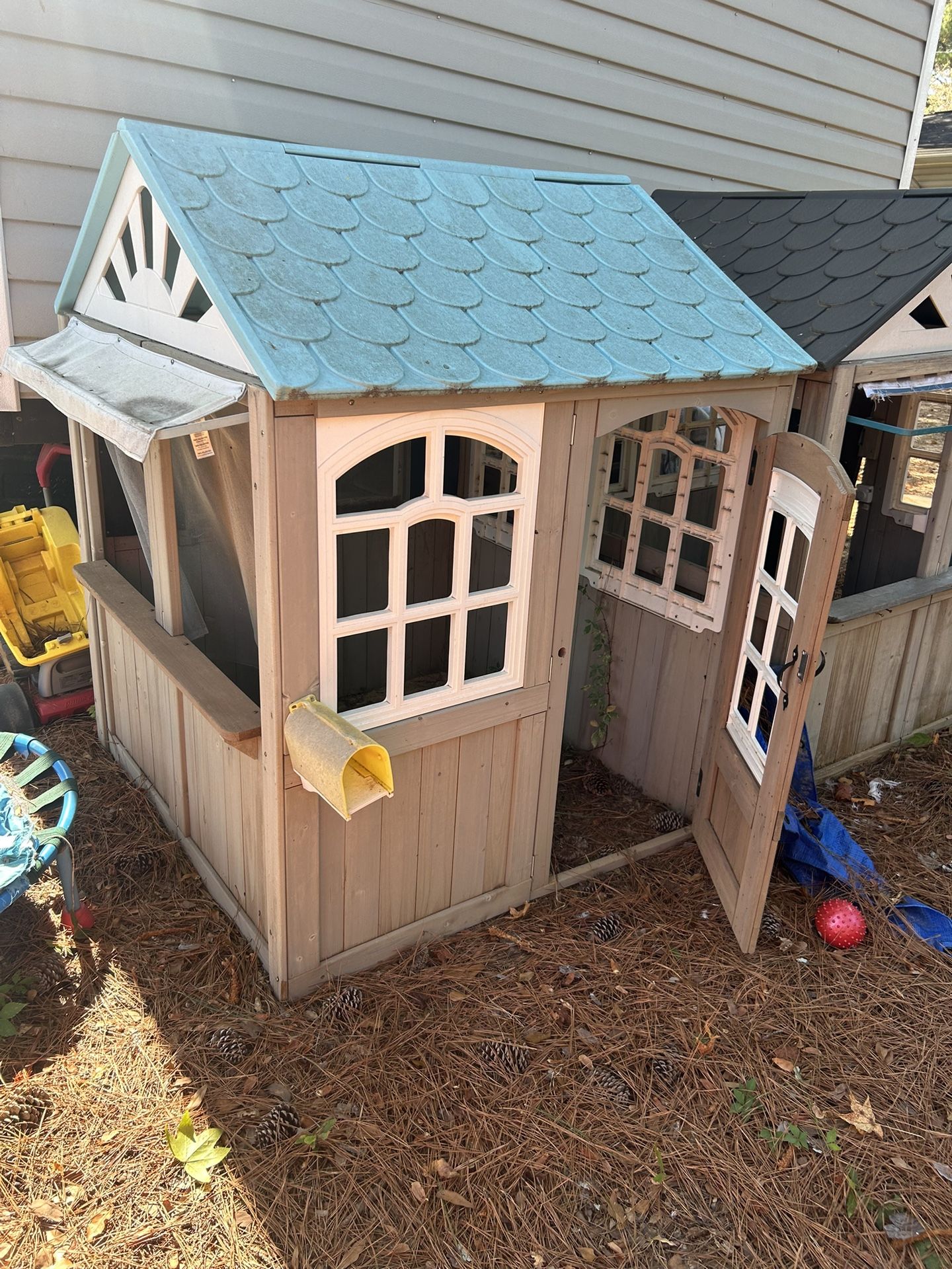 Two Outside Play Houses 
