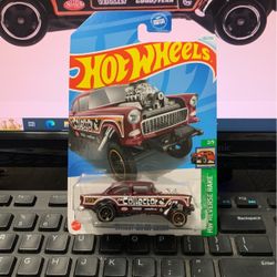 55 Chevy Bel Air Gasser Hot Wheels 