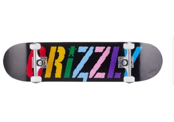 NEW GRIZZLY Skateboard complete