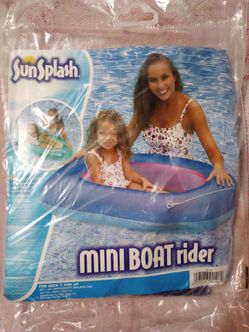 Mini Boat Rider Blow Up Boat Kids