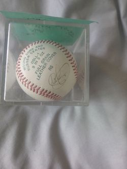 Shawn green autographed baseball