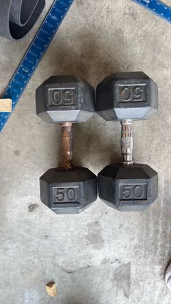 Dumbbells 50lbs