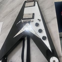 Epiphone Flying V Electric Guitar - Ebony