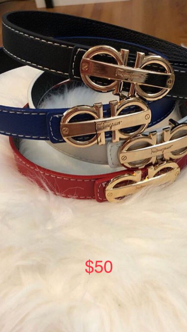 Kids Ferragamo and Louis Vuitton belts for Sale in Houston, TX - OfferUp