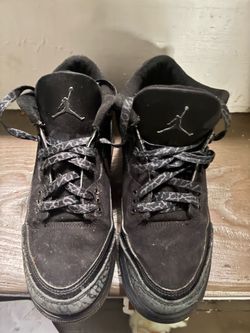 Air Jordan 3 Black Sneakers
