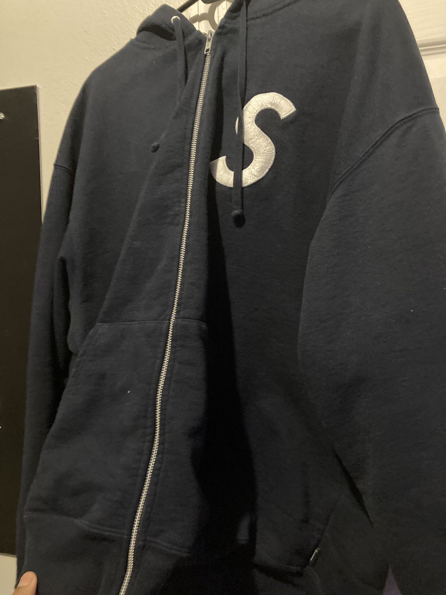 Supreme Blue S Logo Hoodie