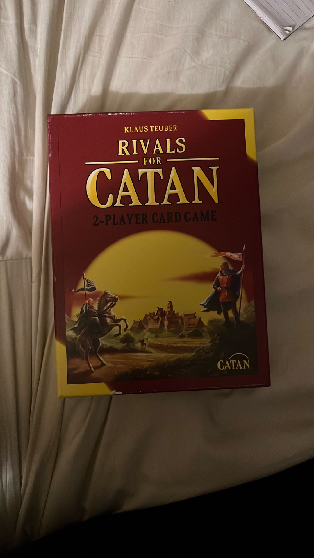 Rivals For Catan 2 Player Card Game