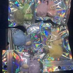 mini LABUBU keychains