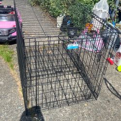 Dog Crate Size 48 Length Width 31 Height 32 Price 60$.  Pick Up.  E.  72.  and. Grandview. E.  Tacoma 