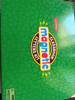 Magnetic letters kit
