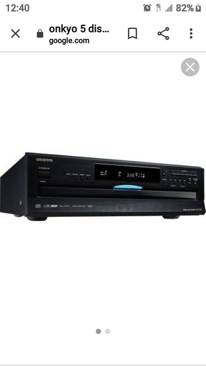 Onkyo 6 disk CD changer