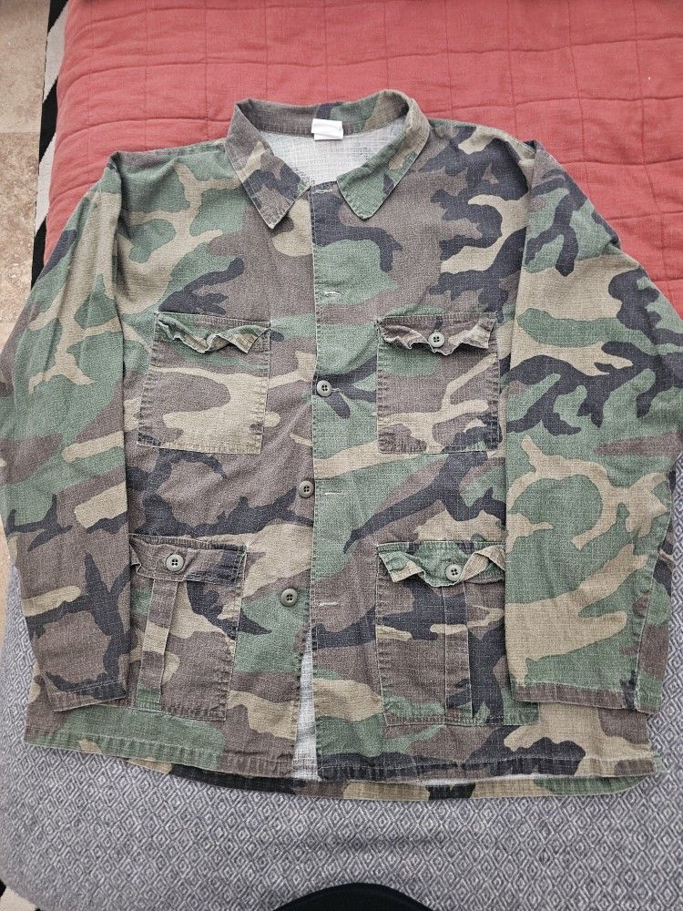 Men's Camouflage Jacket/2xl