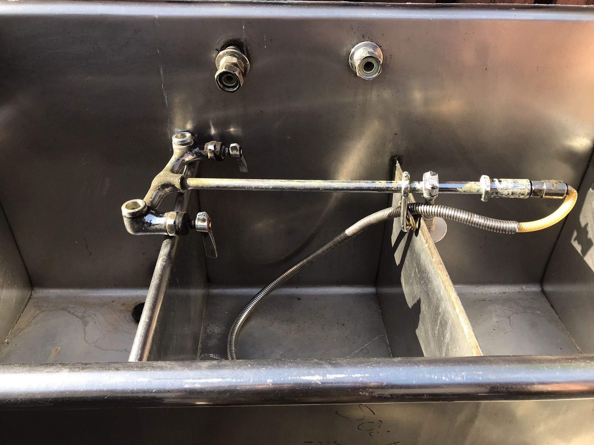 Fregadero Comercial Mediano Listo Para Instalar X250$