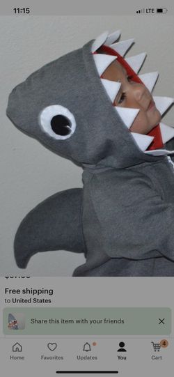 Shark costume