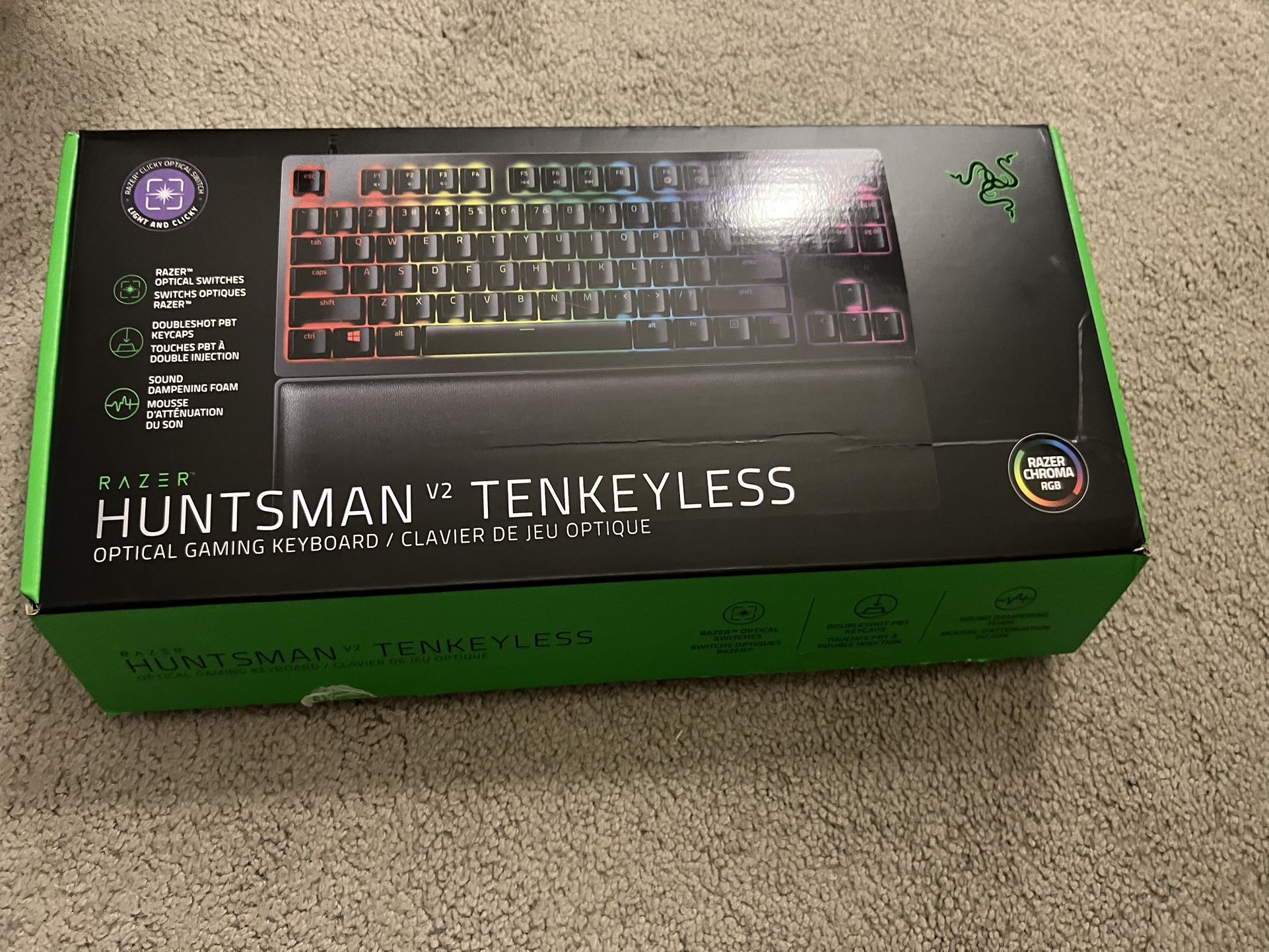 Razer Keyboard Huntsman V2 Tenkeyless