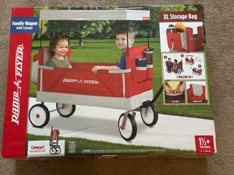 NEW Radio Flyer Family Wagon w/ Canopy – Factory Sealed