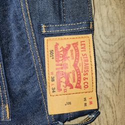 501 Denim Blue Levi