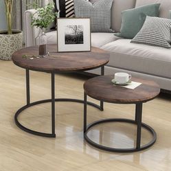 Coffee table set of 2