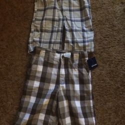 Two pairs of boys shorts size 8-10