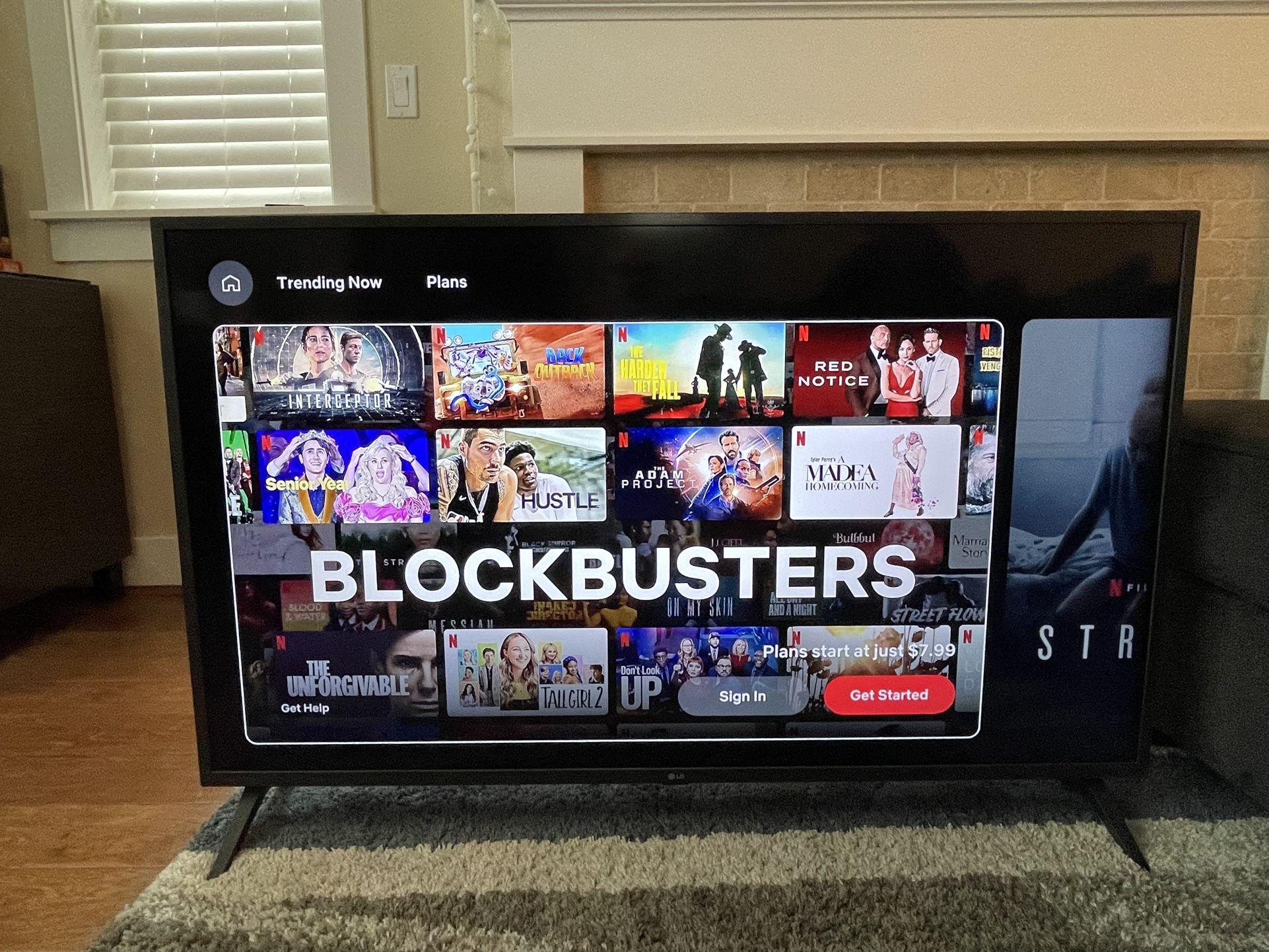 50-inch LG Ultra HD Smart TV