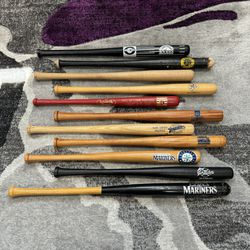 Mini Collectible Baseball Bats Late 1990s $40 For All!