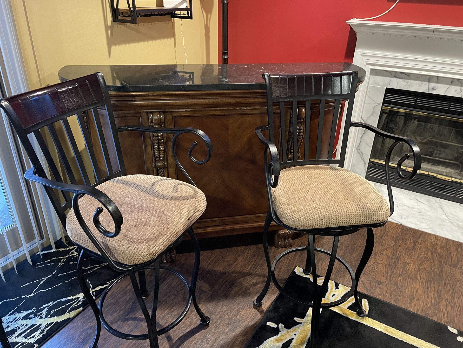 Bar And Bar Stools