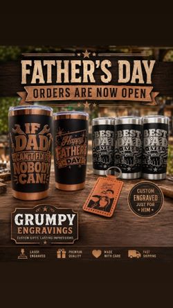 Laser engraved tumblers 20oz