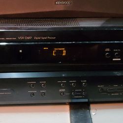 Pioneer VSX-D457 Audio/video Receiver with Dolby Digital and DTS.

Watch Video