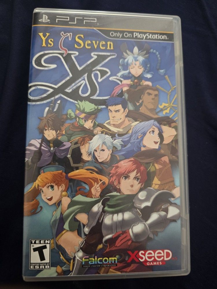 YS SEVEN FOR THE PSP PLAYSTATION PORTABLE