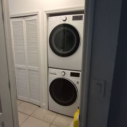 Washer and dryer