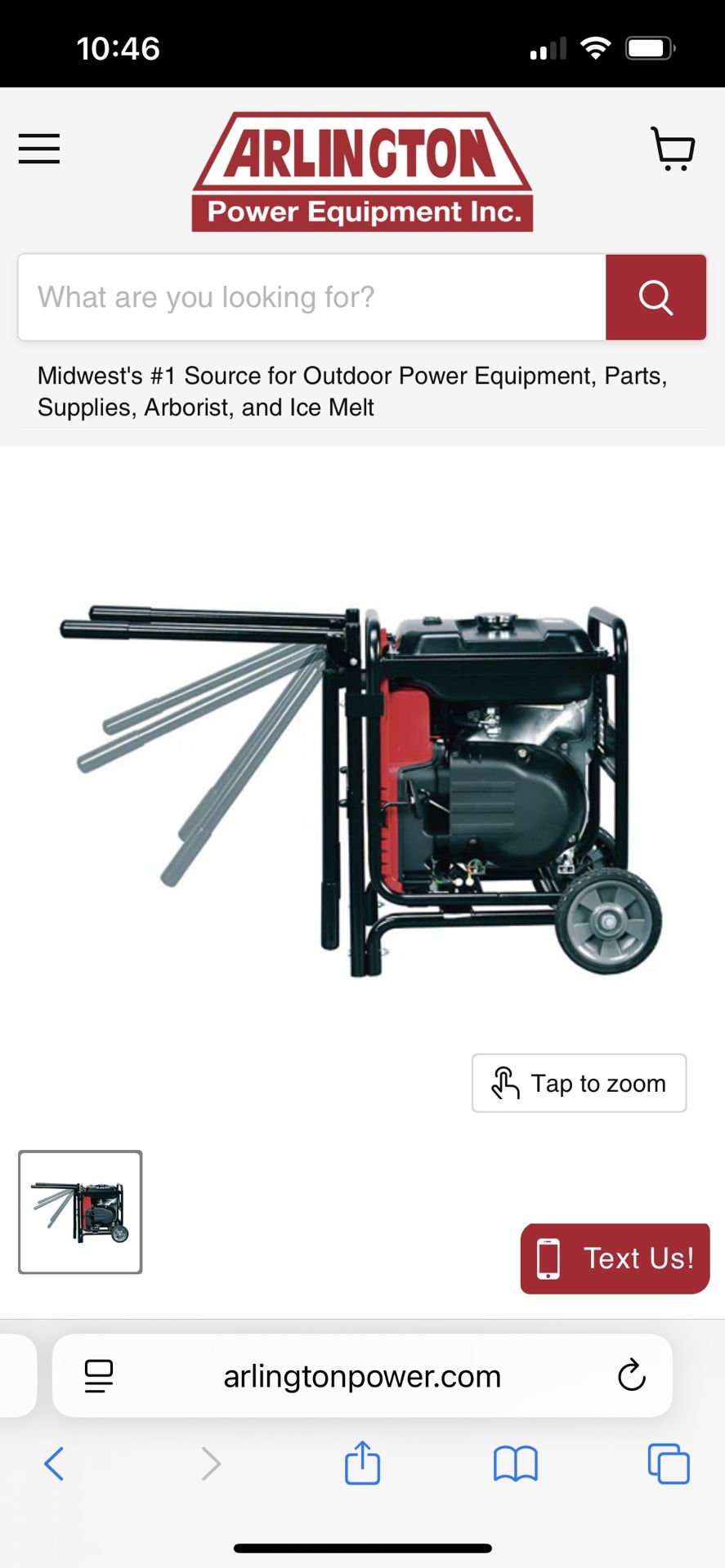 Honda Generator Wheel kit