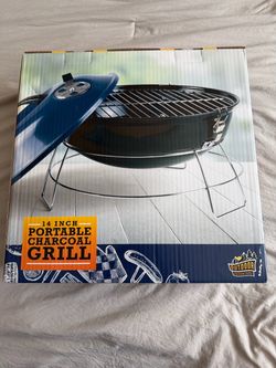 Brand new 14 inches portable charcoal grill