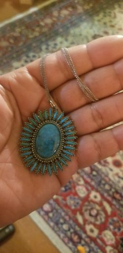 Pendant with 925 Silver Chain